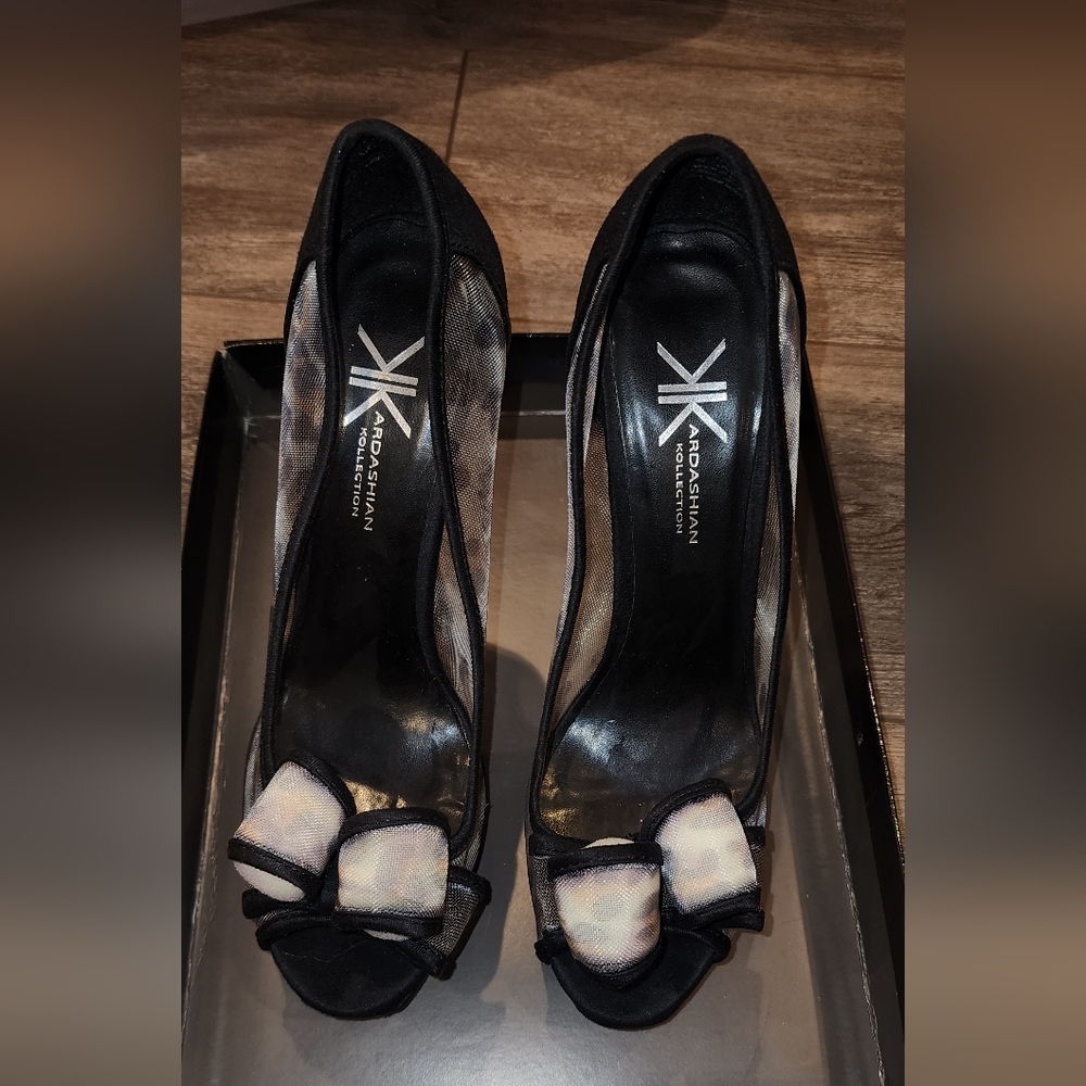 Kardashian Kollection Leopard Heels
